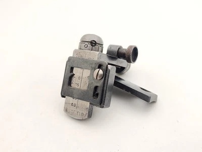 Vintage Redfield 70LH? Savage 1899 99 Rear Receiver Sight Hunter Knobs w/Disc - Image 1 of 4