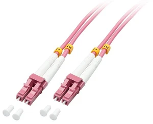 LINDY 3m LC-LC OM4 50/125 Fibre Optic Patch Cable - Afbeelding 1 van 1