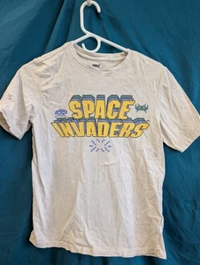 Space Invaders Tee Youth L 10/12 Retro Arcade Game Graphic Shirt Gamer Taito - Picture 1 of 3
