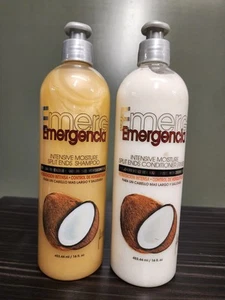 Set Of 2! Emergencia Coco Toque Intensive Moisture Split Ends Shampoo & Rinse tw - Picture 1 of 3