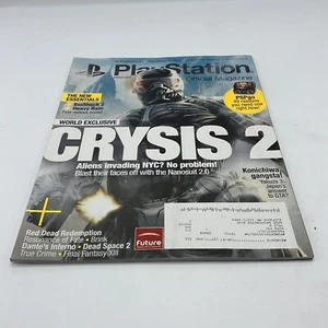 PlayStation The Official Magazine Issue 30 March 2010 Crisis 2 PSP Go - Picture 1 of 6