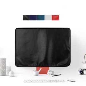 Sleeve PU Leather Dustproof Display Cover Back Pocket For iMac 24" Computer AUS - Picture 1 of 18