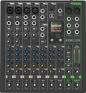 USB MISCHPULT 10 KANÄLE AUF AKKU MACKIE PROFX10GO - Bild 1 von 8