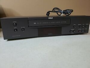 New ListingRca Vcr Home Theater 4 Head Hi-Fi Stereo Vhs Player Recorder Vcr Plus