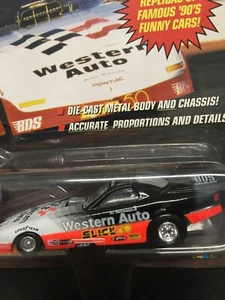 1:64 Johnny Lightning Dragsters 1995 Western Auto Al Hofmann / Orange/black - Picture 1 of 2