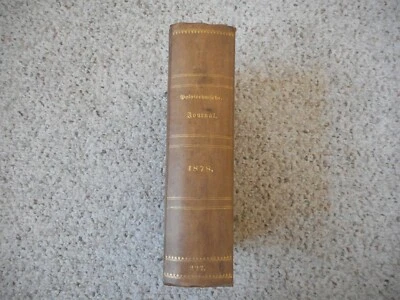 Polytechnisrches Journal  Dingler German  plates vintage rare 1878 vol.227 - Image 1 of 4