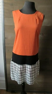 VESTIDO KLING BRANZI PLISSE FALDA PLISADA SIN MANGAS MEDIA MUSLO TALLA 2 - Imagen 1 de 7