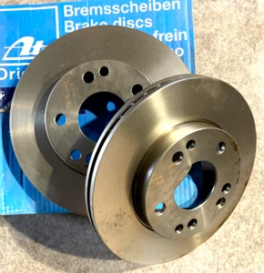 2x ATE 24.0122-0124.1 Bremsscheibe passend für MERCEDES-BENZ 190 (W201)  262,0mm - Bild 1 von 3