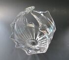 BOL VANNES LE CHÂTEAU France verre cristal vague art sculpture