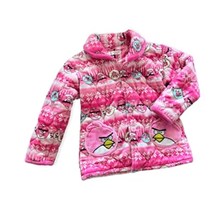 Youth Girls Duoduoquoa Angry Birds Puffy Pink Warm Winter Jacket - Sz XL - Picture 1 of 1