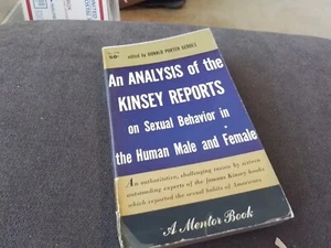 An Analysis of the Kinsey Reports on Sexual Behavior MD108 Mentor 1960 curtain 4 - Picture 1 of 4