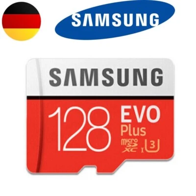 128GB SamSung EVO Plus Micro SD SDXC Karte Class 10 Speicherkarten Memory Card - Bild 1 von 3