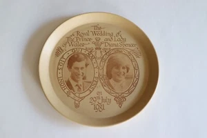 Vintage Charles & Diana Royal Wedding Honiton Keramik, 9" Teller Devon, England - Bild 1 von 16