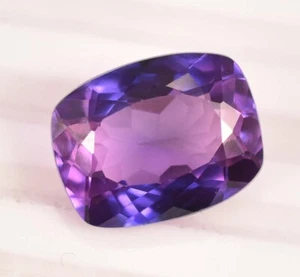 7,60 kt natürlicher lila/rosa Saphir Kissenschliff AAA + unbeheizter loser Edelstein - Bild 1 von 12