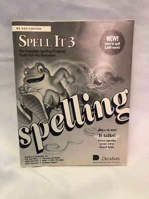 '94 Spell it 3 *User guide only* - Image 1 of 4