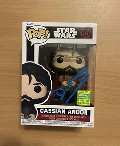 Diego Luna Signed Cassian Andor Funko Pop #534 Limited Edition COA Proof Photo - Picture 1 of 11