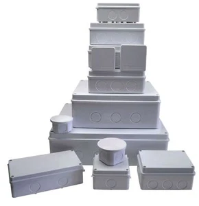 13 sizes No Grommet Waterproof ABS Junction Box Case Electrical Enclosure. - Picture 1 of 21