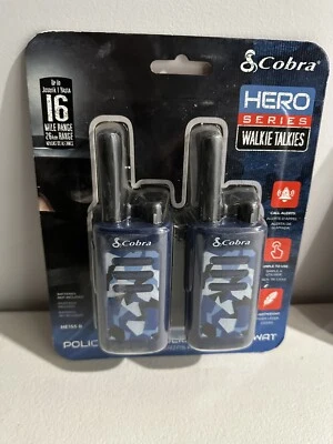 New Cobra Hero Series Walkie Talkies Special Forces HE155G ( 16 Mile Range ) - Image 1 of 4