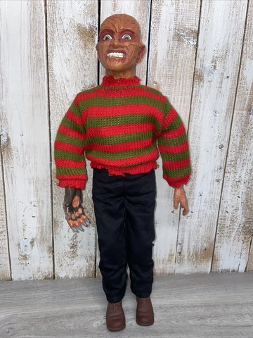 Freddy Krueger  18" Talking Doll Horror Series Spencer Vintage Rare NLP Cover