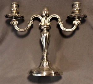 Antik Kerzenständer Massiv 800 Silber Leuchter 942/3 - Bild 1 von 8