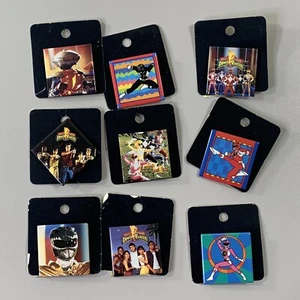 MIGHTY MORPHIN POWER RANGERS Pin Pinback Button 9er Set Jason Kimberly Tommy - Bild 1 von 11