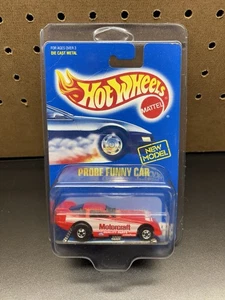 1990 Hot Wheels Probe Funny Car #84 Motorcraft with Protector - Picture 1 of 5
