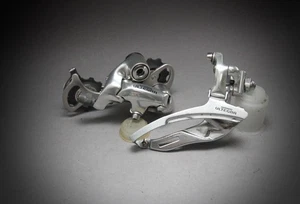 Shimano Ultegra RD 6500 + FD 6503 Triple Derailleur Set / 9 Sp / 2000s / Braze - Picture 1 of 18