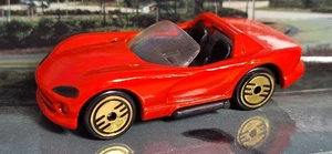 VINTAGE EARLY Hot Wheels DODGE VIPER RED - Picture 1 of 2