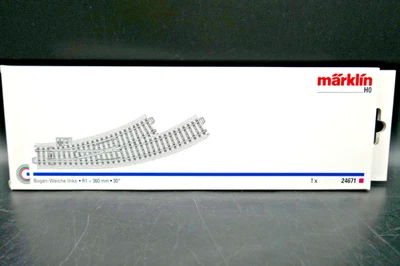 HO Marklin C Track 24671 Giro Curvo Izquierdo (360 mm) - Nuevo en Caja Foto 1 de 4