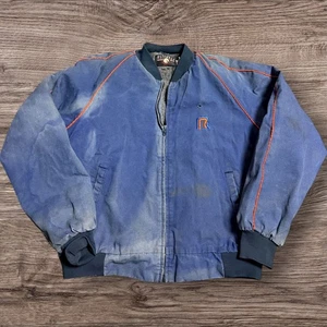 Chaqueta de Trabajador Forrada con Manta Osterman De Colección Envejecida Para Hombre Grande - Imagen 1 de 7