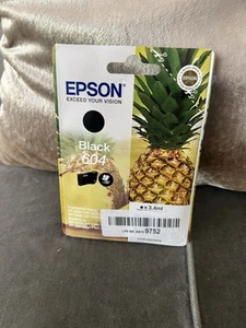 Epson 604 BCMY czarny wkład atramentowy oryginalny do XP-3205 zapieczętowany - Zdjęcie 1 z 3