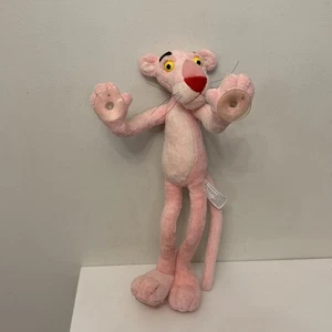 Peluche 14" Bendy Poseable The Pink Panther peluche con ventose finestra - Foto 1 di 6