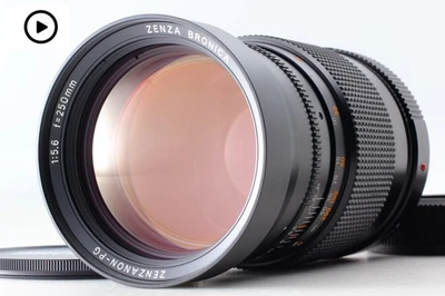 [MINT] Zenza Bronica ZENZANON-PG 250mm f/5.6 Telephoto Lens For GS-1 From JAPAN - Image 1 of 4