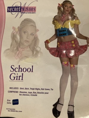 Sexy Disfraz para Mujer Escolar Halloween Talla Mediana Fiesta Festival Juego de Rol Foto 1 de 4
