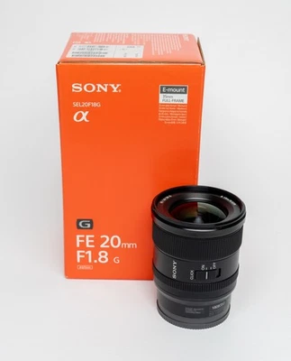 Sony FE 20mm f/1.8 G Lens SEL20F18G - Image 1 of 4