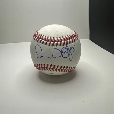 Bola de beisebol Devon branca assinada pelo Detroit Tigers com certificado de autenticidade AJ’s Sports World - Imagem 1 de 3