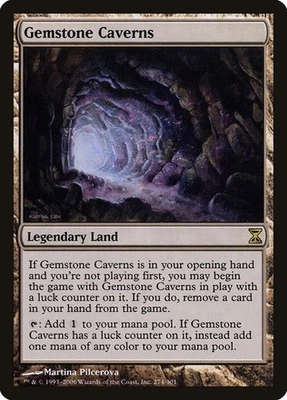 Time Spiral  MTG  Gemstone Caverns   Magic - Image 1 of 2