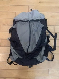 LL Bean Bigelow Hiking Backpack Internal Frame Camping Outdoor Black/Gray - Picture 1 of 11
