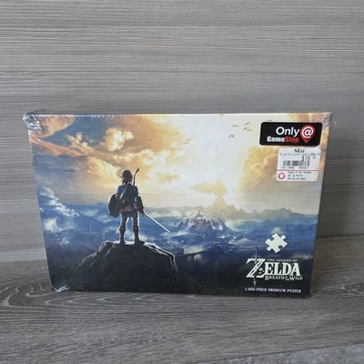 The Legend Of Zelda Breath Of The Wild Links Quest 1000 Pc Puzzle USAopoly New - Image 1 of 4