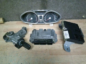 2009 FORD FIESTA MK7 1.6 TDCI DIESEL BOSCH ECU KIT 0281014803 8V21-12A650-KE - Picture 1 of 1