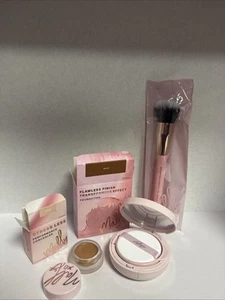 Mally Flawless Finish Foundation 8g & Concealer, Brush Set In Rich New & Boxed - Picture 1 of 6