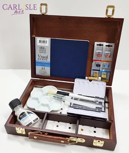 Caja de madera Winsor & Newton profesional acuarela Heritage - Imagen 1 de 5