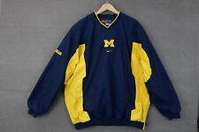 Vintage Nike Pullover Mens XL University Of Michigan Center Swoosh Windbreaker