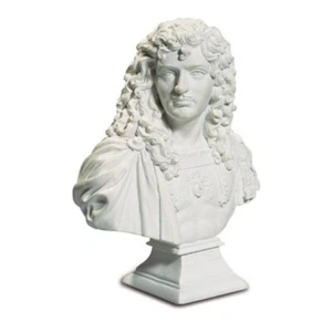 Büste Louis XIV. weiß frei nach Jean Varin - Picture 1 of 6