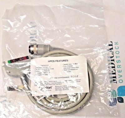19420-003 - QUINTON - CABLE ECG 10 CABLES - SELLADO - NUEVO Foto 1 de 4