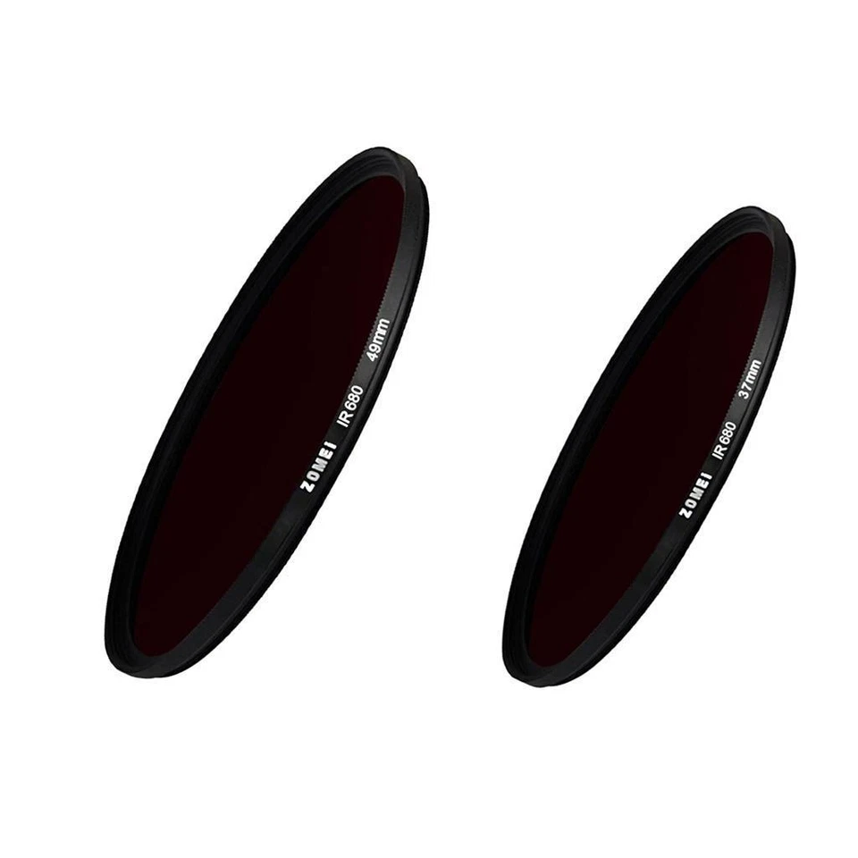 Zomei 49/37mm 680NM Infrared  IR Filters for Camera Optical Glass - Image 1 of 1