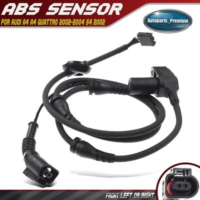 Sensor de velocidad de rueda ABS para Audi A4 A4 Quattro 2002-2004 S4 2002 delantero izquierdo/derecho Foto 1 de 4
