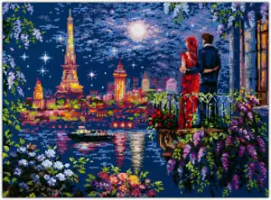 Kit punto croce con ago magico weekend a Parigi 550-766 - Foto 1 di 12