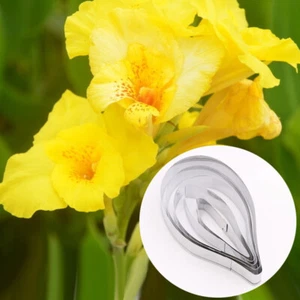 Canna Flower Cutting Molds Cake Decorating Cutter Moulds Sugarcraft Baking Tools - Picture 1 of 6