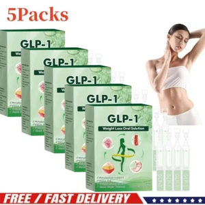 GPL-1 Gewichtsverlust Lösung zum Einnehmen - natürlicher Stoffwechsel unterstützt Entgiftungshilfe 5 Packungen - Bild 1 von 18